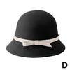 New Winter Autumn Women's Bucket French Retro Top Hat British Style Protection Faux Fur Elegant  Thermal Fisherman Cap