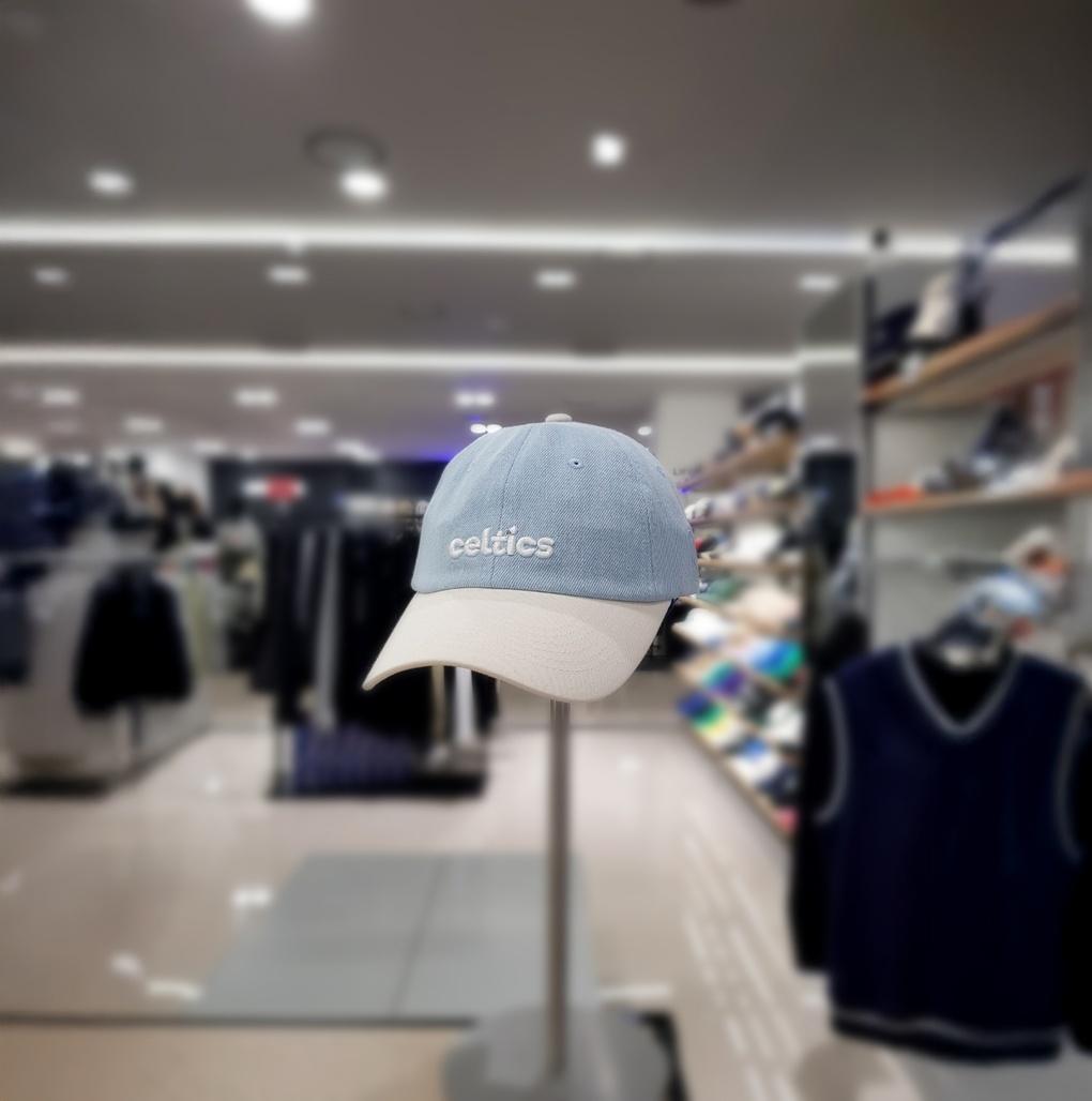 [NBA] Unisex BOS Lettering Denim Soft Ball Cap N245AP274P