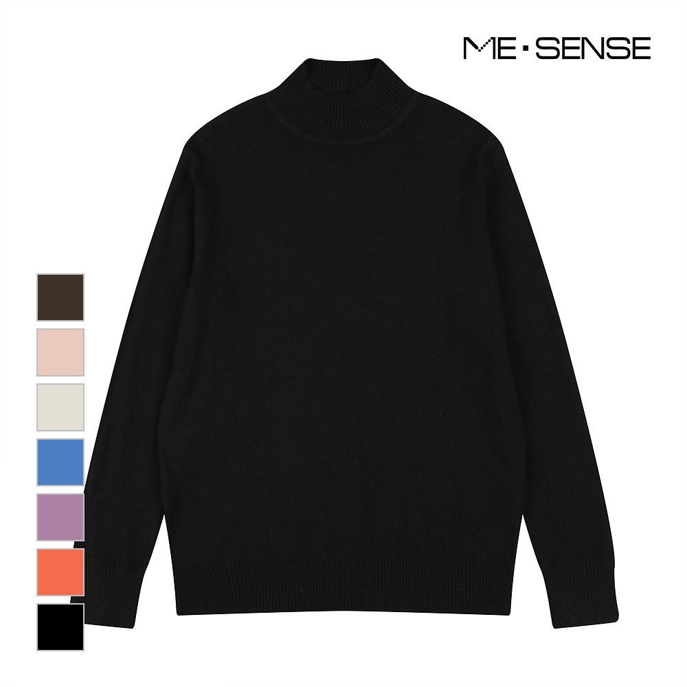 MESENSE Mock Turtleneck Design Knit_Mb2Yknpd03Z