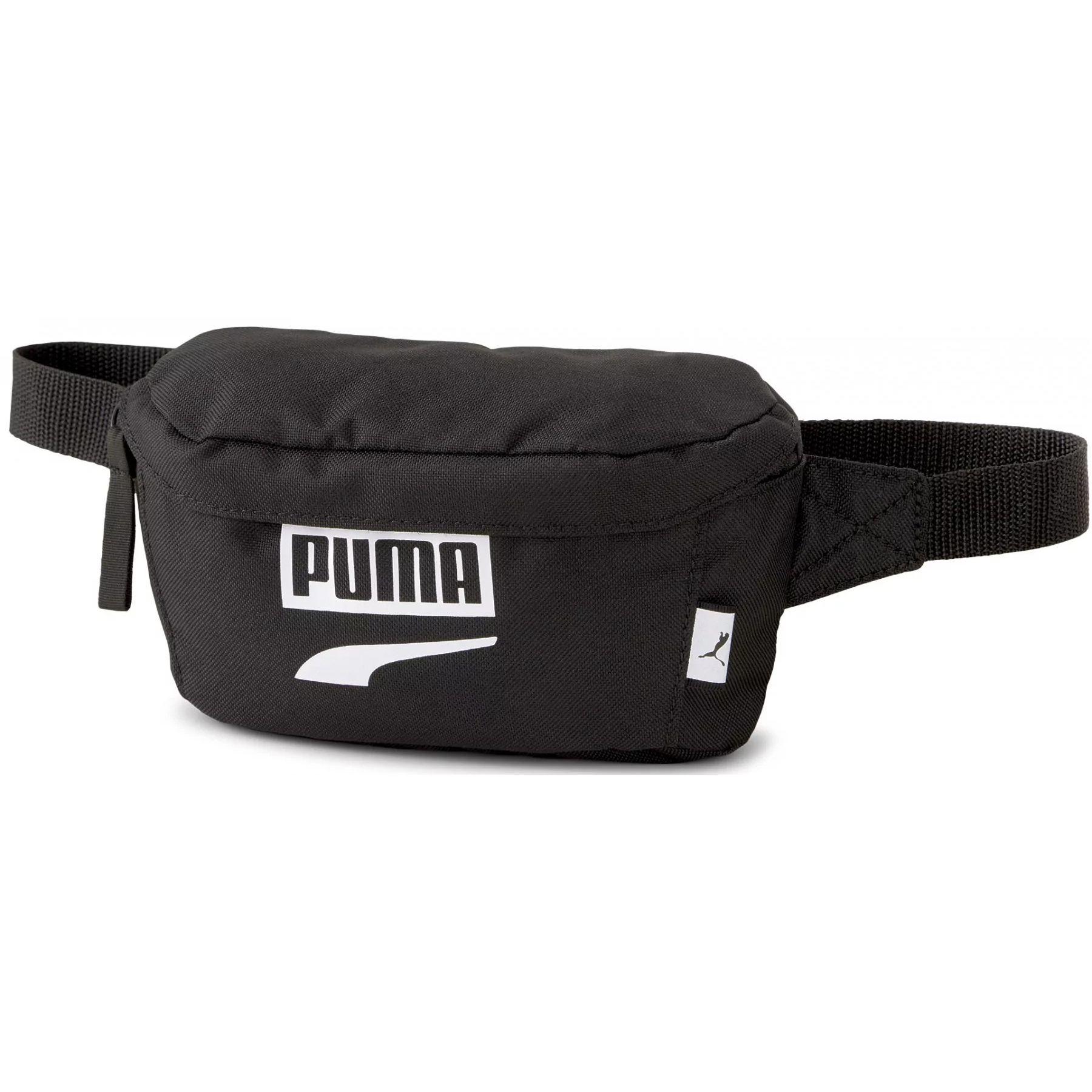 Puma Plus Waist Sports Leisure Logo Polyester Chest Bag Unisex Bags Black 075751-14 Black