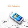 Temperature Data Logger High Accuracy USB Data Recorder 32000 Points LCD Display IP67 Waterproof Industrial Data Loggers for Cold Chain Transportation