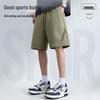 Mark Fairwhale Men's Sporty Casual Mesh Panel Shorts