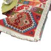 Bohemian Style Cotton Linen Tablecloth With Tassels Long Rectangle Decorative Dining Table Cover Anti-Slip Heat Resistant