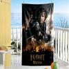 Warner Bros. Films Personalized Name Beach Towel Soft Durable Quick-Dry Ideal for Travel Outdoor Swim Pool Yoga Surf Camping Hiking Gym Gift Holiday