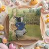 Cute Easter Bunny Decorations Pillow Case Sofa Living Room Bedroom Headboard Backrest Cushion Square Cushion