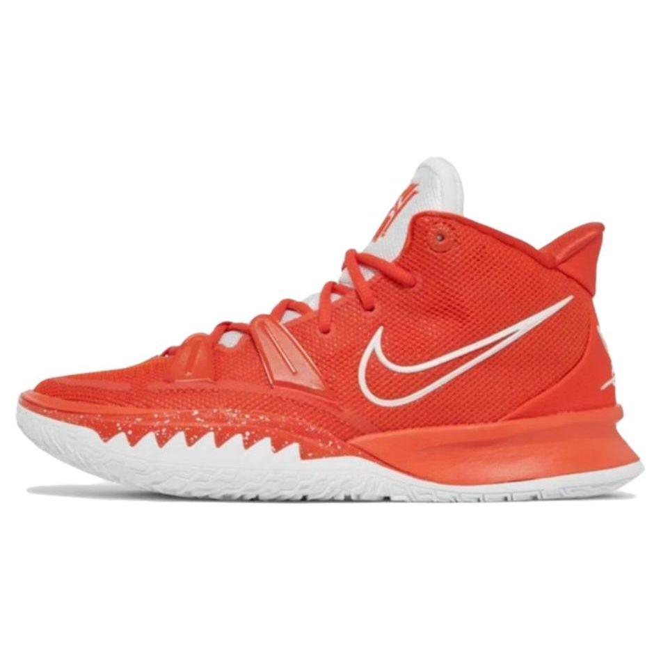 Nike Kyrie 7 TB Orange Unisex Sneakers Team-Orange White DM5042-802