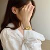 New Women Watch Elegant Gold Oval Quartz Women's Wristwatch Stainless Steel Bracelet Retro Dress Ladies Watches Accessory
