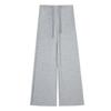 Black Sweatpants Women's New High-waisted Loose Straight Wide-leg Pants Small Casual Sweatpants