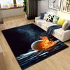 3D Basketball Basketball Cour Area Rug,Carpet Rug for Living Room Bedroom Sofa Doormat Decoration,Kids Play Non-slip Floor Mat