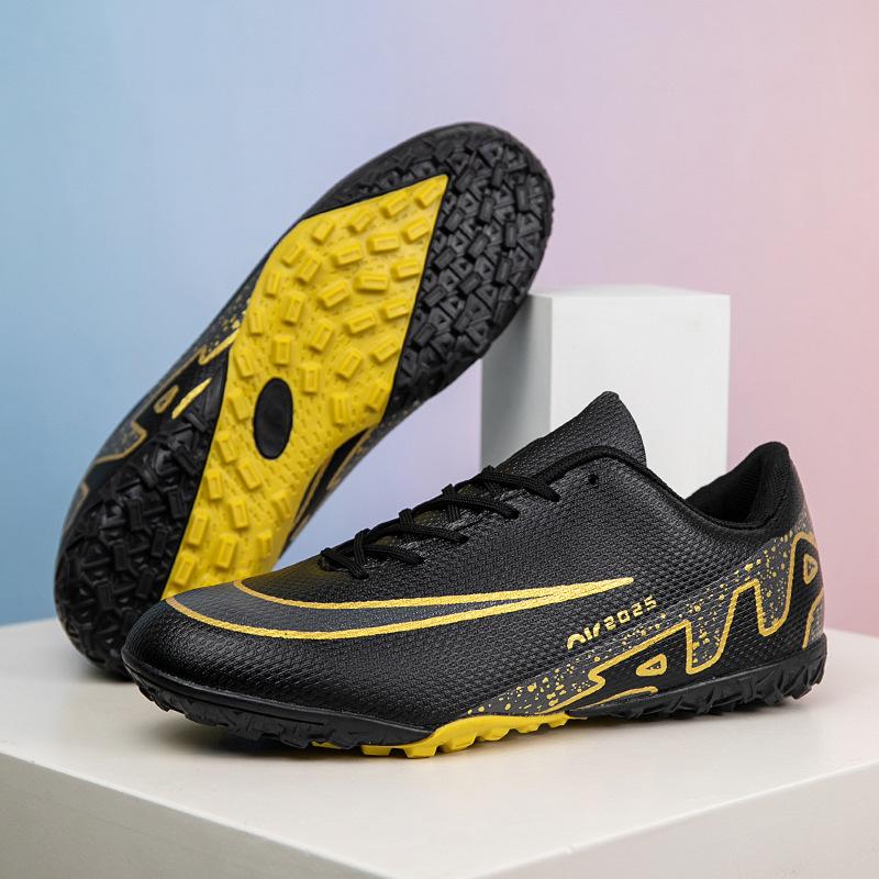 Dětské fotbalové boty Chlapecké Dospívající Studentské Hrací Tréninkové Boty Plochá TF Drcené Kolíky Nízký Svršek 45 Velká Velikost 46