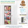 New Large Size Wall-Mounted Storage Bag Mesh 4-Layers Toy Organizer Hanging Design Display Kid's Dolls