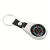 1Pc Zinc Alloy Compass Keychain - Waterproof, High Reliability Outdoor Survival Tool, Suitable for Adventure, Valentine's Day, Christmas