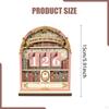 Wooden Book Read This Year Counter Sign Gift Home up to 999 Bookshelf Decoration for