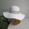 Bridal Malan Flower Style Cowboy Hat All Kinds of Hats for All Seasons Summer Beach Hat Elegant Cowboy Hat Pearl Accessories