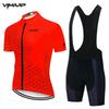Cross-border NW New Cycling Suit Summer Short-sleeved Top Men's Road Bike Large Size Quick-drying Perspiration Breathable