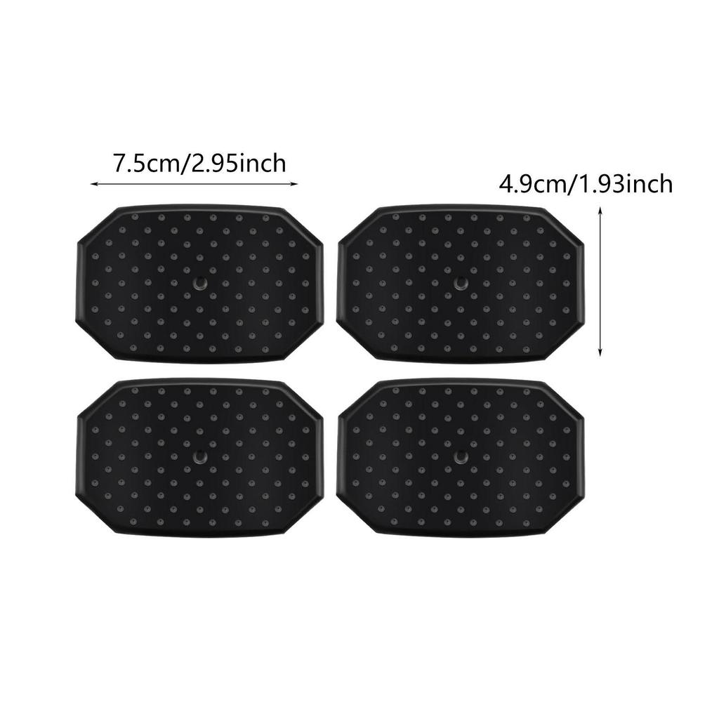 Car Rear Leaf Spring Insulator Bushings Insert Pad FL345586-AA Durable Plastic Rear Suspension Accessory for Ford F150 2015-2020