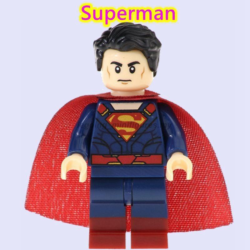 Compatible With Marvel Minifigures Superman Green Lantern Building Blocks Toys For Children