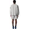 Stone Island Mixed Color Fleece Crewneck Sweatshirt Men sweatshirts Heather-Grey L1S15-6100022-S0329
