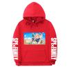Spy X Family Anime Printed Hoodie Men Women Unisex Oversized Fleece Sweatshirt With Ribbed Hem