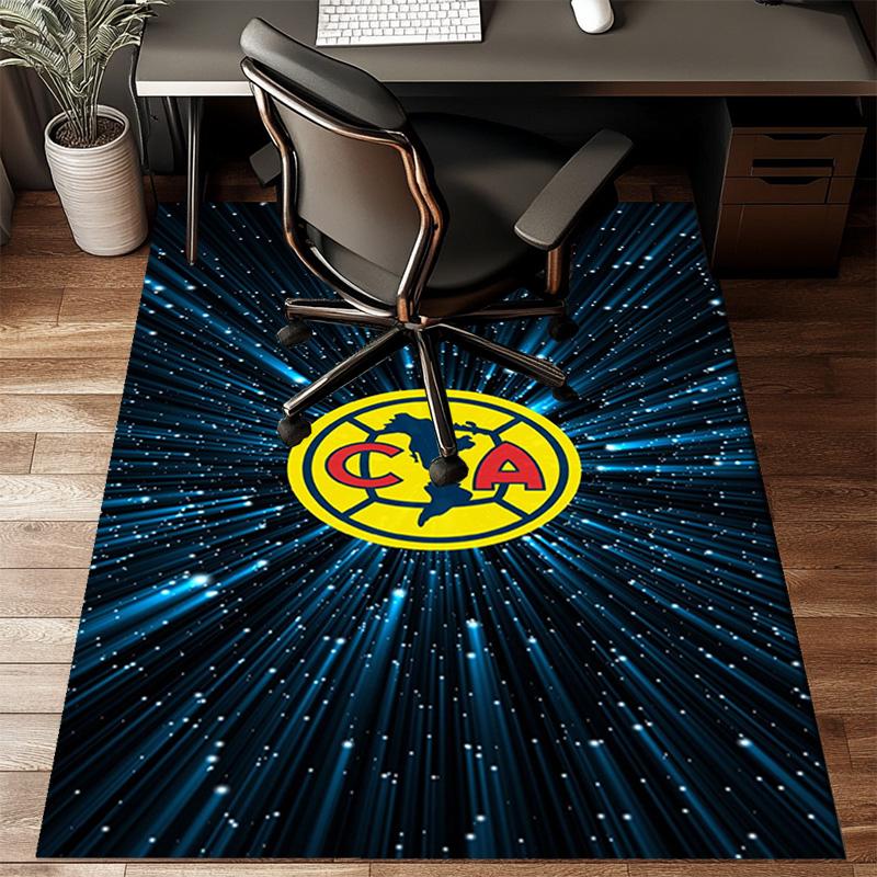 Club America Emblem Rug Game Carpet, Floor Mat for Bedroom Living Room Entryway Rug, Home Decor Idea Gift for Christmas birthday