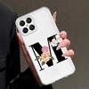 Flower Letters Case for Honor 90 Lite X9a X7b X8 X8b X9b X8a Soft Phone Cover