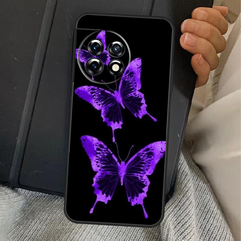 Infinity On Purple Case For OnePlus 13R 12R 10R 13T 10T 8T 15 13 12 11 Nord CE 4 3 2 Lite N20 N30 Nord 5 Cover