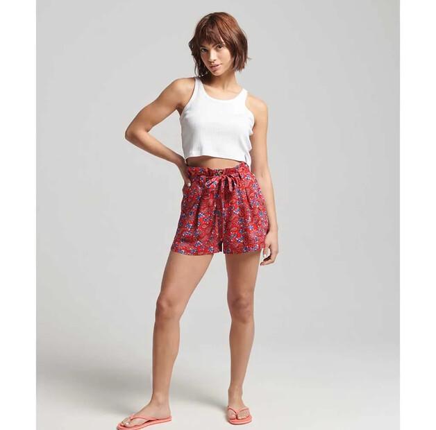 Superdry Vintage Paperbag Printed Shorts