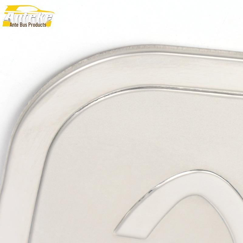Vios 08 Stainless Steel Scratch-Resistant Fuel Tank Cover Decorative Sticker