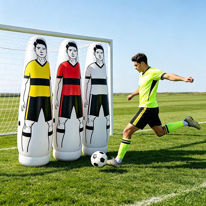 Portable PVC Inflatable Football Training Dummy Wall