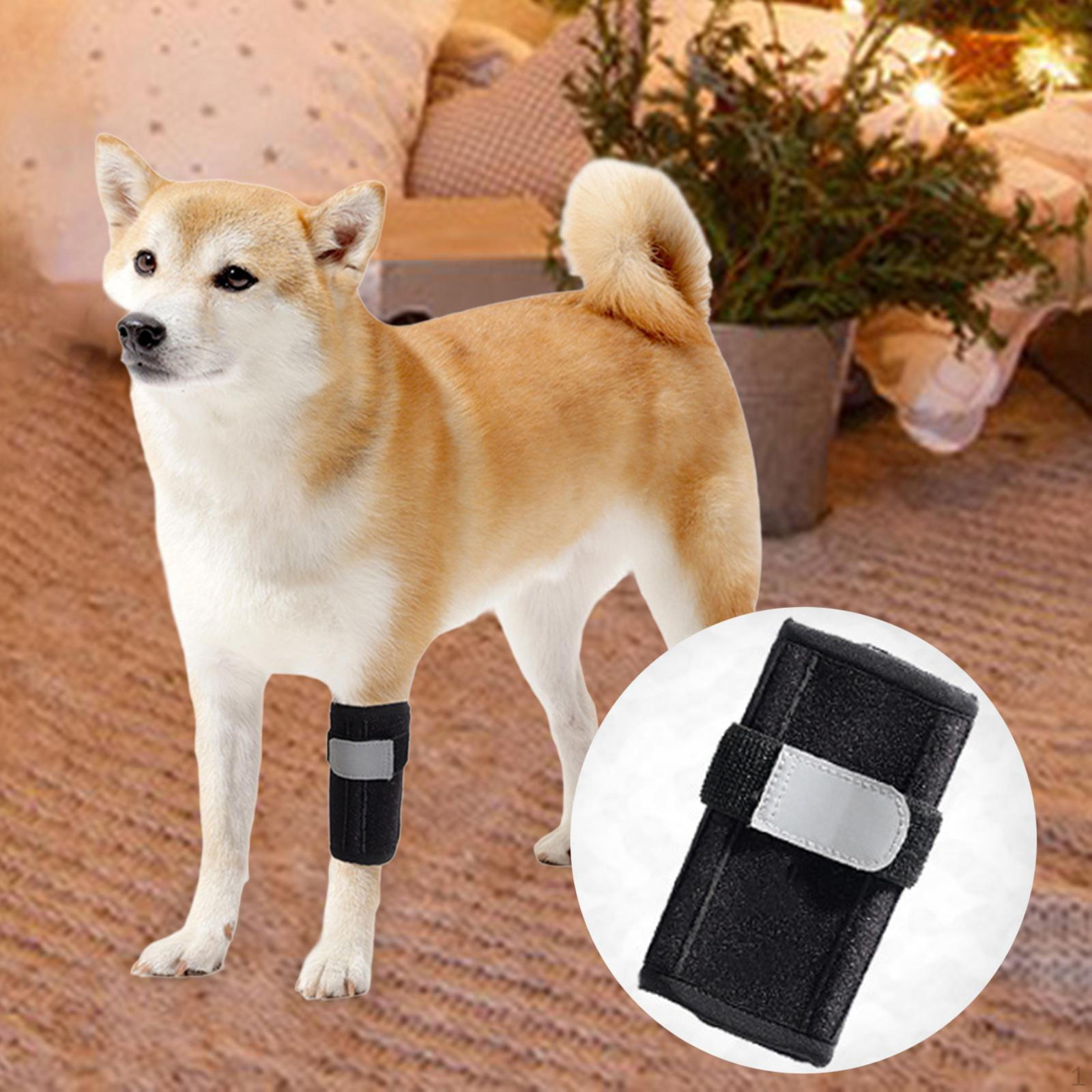 

Поддерживающий бандаж для передней лапы собаки при травмах запястья