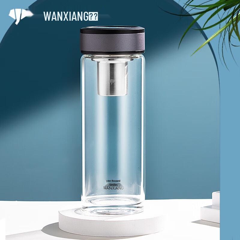 WANXIANG Single-Layer Glass Drinking Cup
