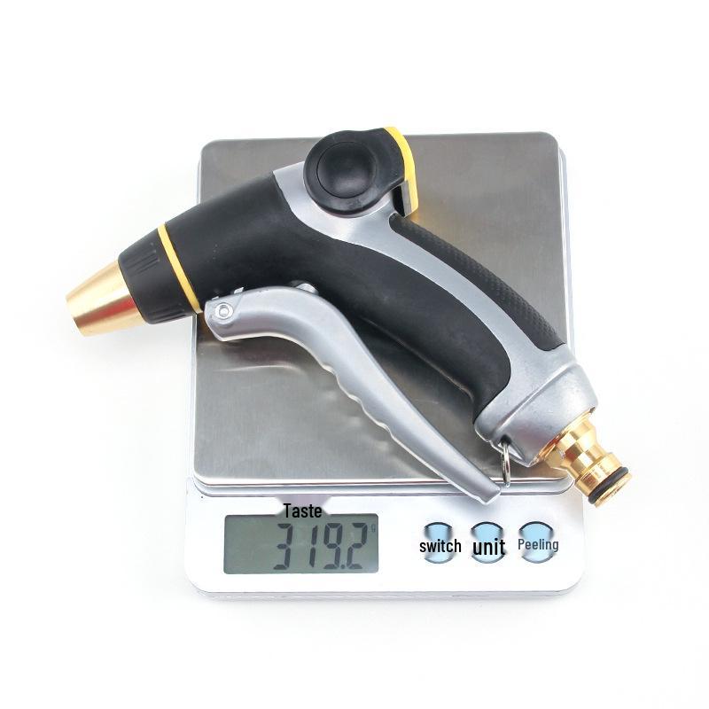 High-Pressure Rubberized Water Gun for Cleaning, Watering, and Car Wash