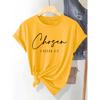 Women's Short Sleeve T Shirt Chosen Printed round neck machine washable comfortable Soft Breathable and suitable for spring summer