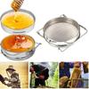 Food Grade Stainless Steel Double-layer Honey Filter with Upper and Lower Layers for Beekeeping Equipment To Remove Impurities