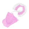 Pet Adorable Lace Bib Scarf Breathable Dot Hat Little Pig Pet Decoration Accessories
