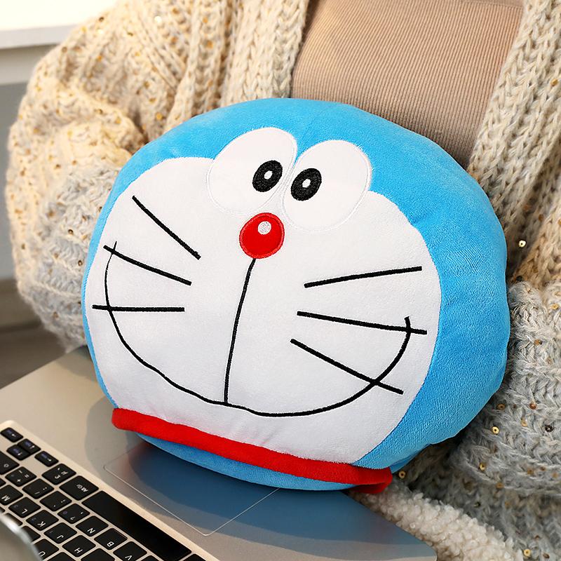 Doraemoned Water Injection Water Bag Warm Water Bag Apply Stomach And Warm Hands And Feet Cartoon Cute Plush Toy Doll Gift