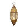 Portacandele in Ferro Battuto Marocchini Lanterna con Design Traforato da Appendere Decorazioni Regalo per Eid Ramadans