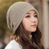 Women's Wool Knitted Pullover Hat Autumn and Winter Popular Headgear