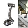 Heavy Duty Stainless Steel Handrail Brackets for Stairs with Easy Installation and Long Lasting Support Indoors and Outdoors