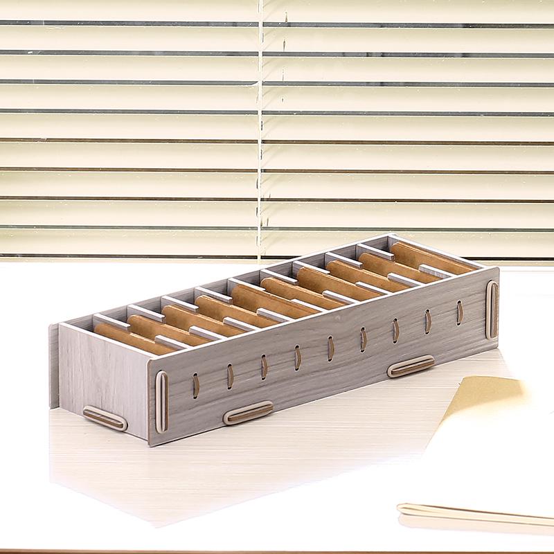 Creative Large Capacity Business Card Holder & Organizer Box