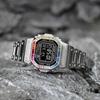 Casio Collezione Personalizzata GMW B5000 1A Movimento Solare Cinturino in Metallo Orologio Unisex Quadrante Nero GMW-B5000-1A(Watch4--)
