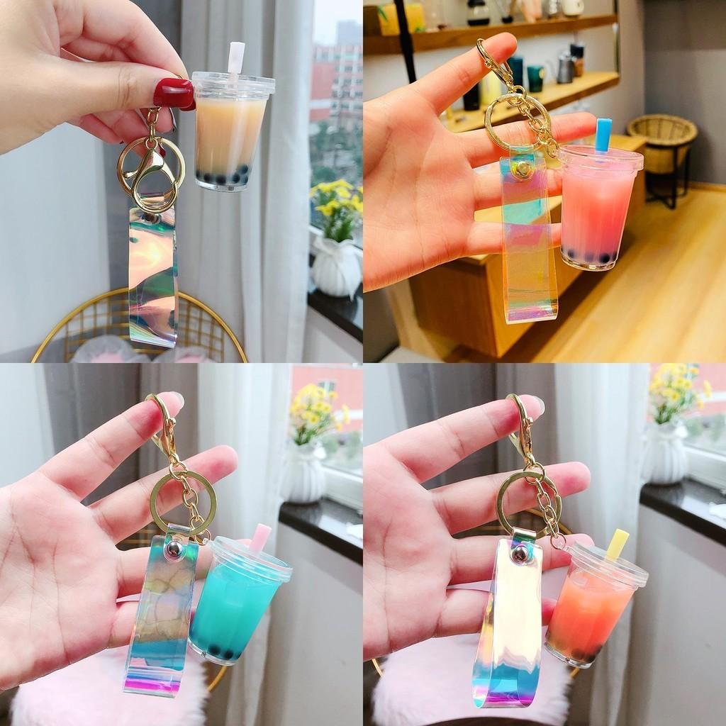 Milk Acrylic Lovely Tea Keychain Ideal For Parties And Day Valentines