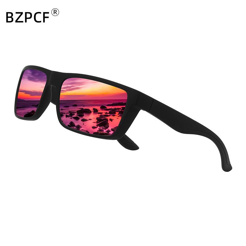 Polarized sports sunglasses for outdoor fishing and cycling, windproof sports protective eyewear, colorful glasses