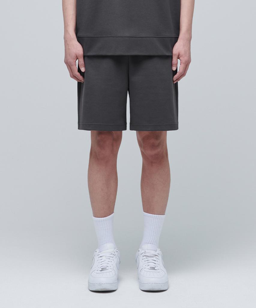 MUSINSA STANDARD Flat Terry Sweat Shorts [Gunmetal]