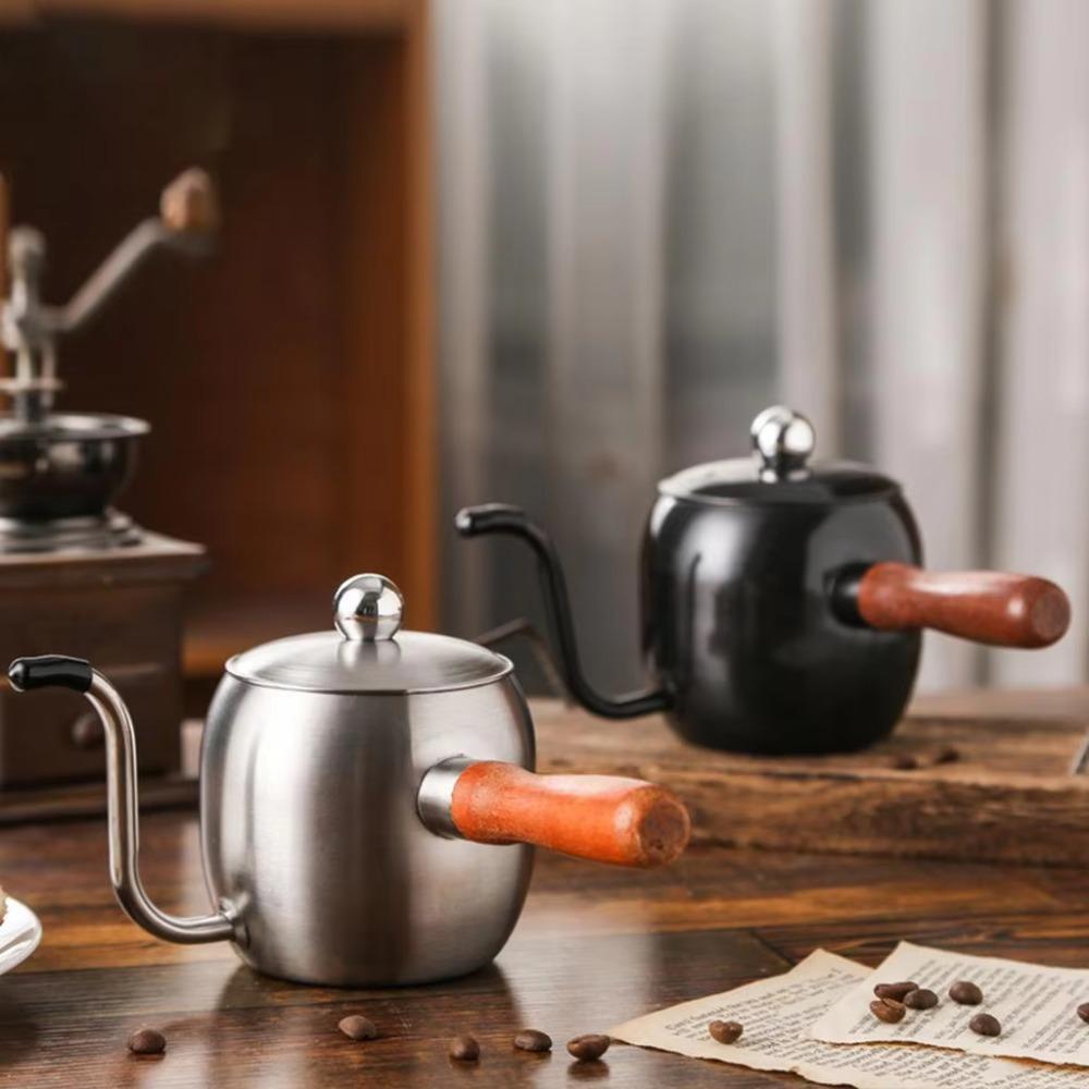 304 Stainless Steel Coffee Pot 500ML Gooseneck Kettle New Coffee Kettle Kitchen Accessories