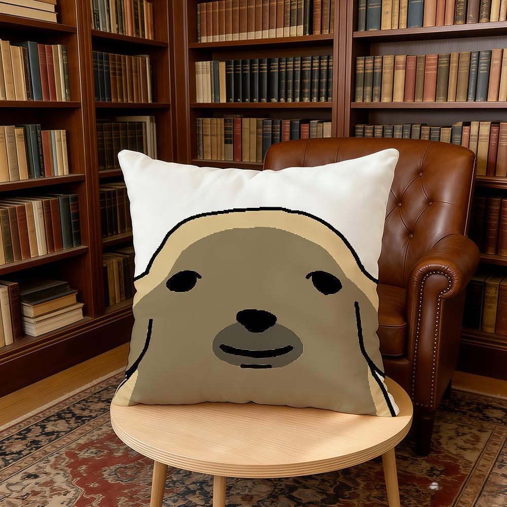 Cartoon Cute N-Nudaeng Dog cushion cover Home Office Birthday Anniversary Gifts Soft Skin Friendly Cushion Cover
