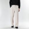 Light and Mature Pants Men's Autumn New Trend Loose Straight Trousers Men's Fashion Temperament High-end Casual Pants