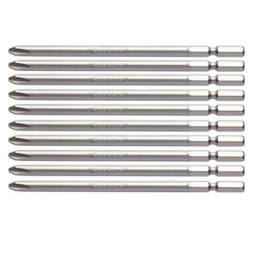 

Vessel Screwdriver Bit, B34 + 2 x 5.3 x 105 mm, Hardness H, Set of 10, For Air Electric Drivers ZP