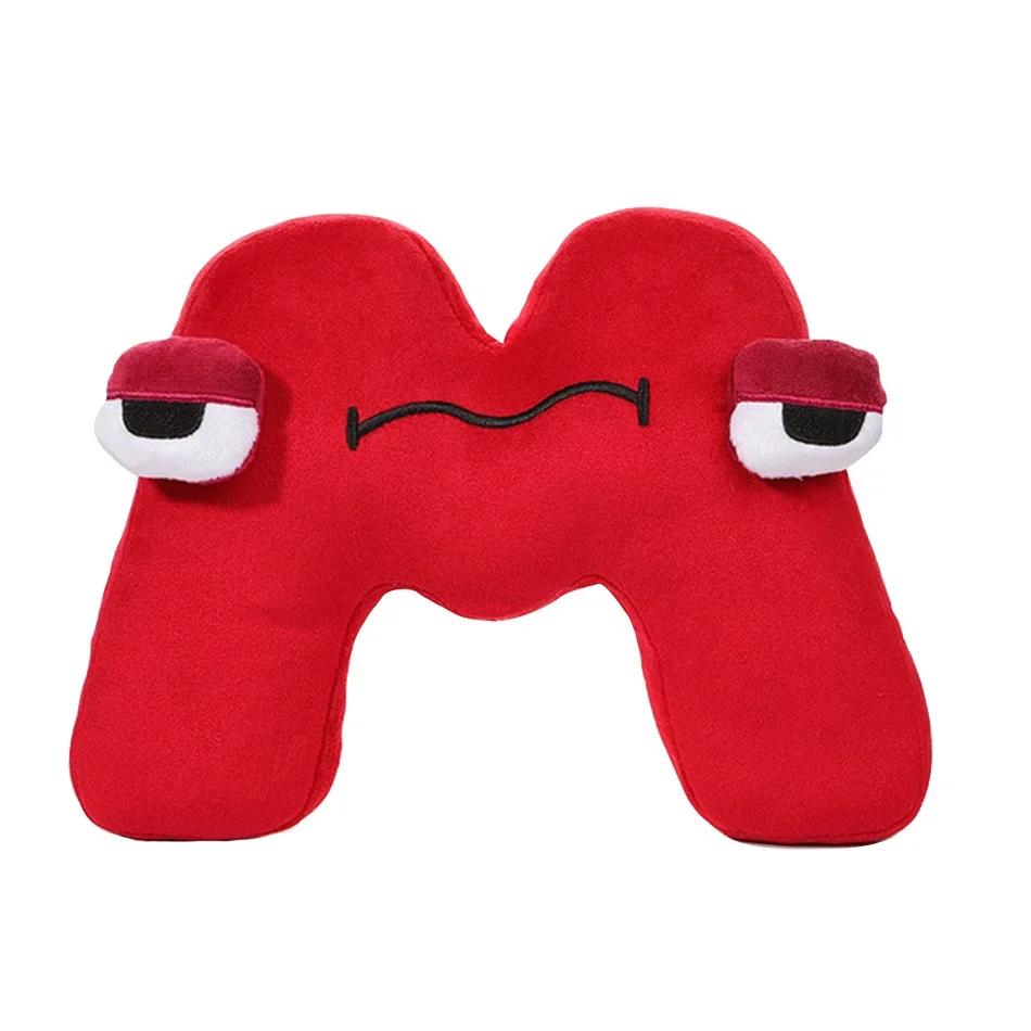 26 English Letters Alphabet Lore Plush Toys Anime Doll Kawaii Stuffed Toys Kids Enlightenment Montessori Plush Toy Doll Gifts