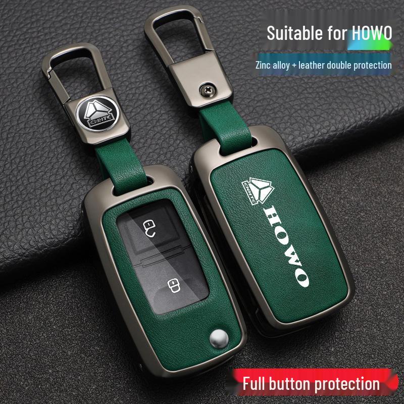 Sinotruk Howo Max Key Case for Light Truck, Warrior, Commander, Heavy Truck TH7 - Men's Special Shell Bag with Buckle